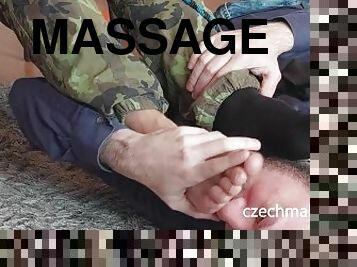 exército, gay, massagem, sexo-em-grupo, escravo, pés, europeia, euro, musculado, militar