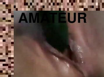 Sloppy masturbation!!