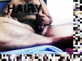 poilue, amateur, fellation, ejaculation-sur-le-corps, gay, branlette, pieds, solo, musclé, ours