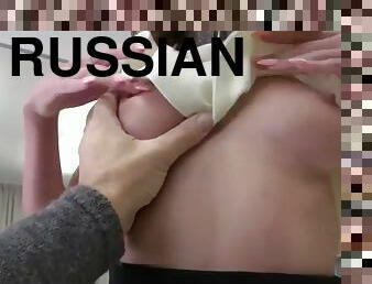 masturbation, russe, anal, fellation, énorme-bite, doigtage, bout-a-bout, néerlandais, brunette