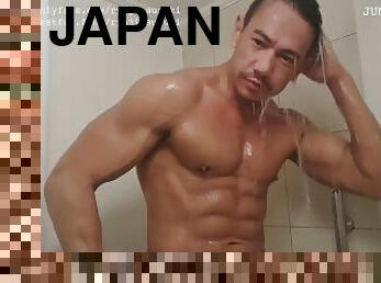 asiatique, baignade, papa, amateur, ejaculation-sur-le-corps, gay, japonais, branlette, thaï, jeune-18