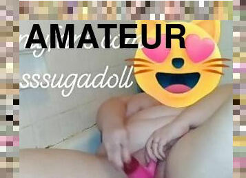 grasa, masturbare-masturbation, pasarica, amatori, jucarie, bbw, solo, tatuaj