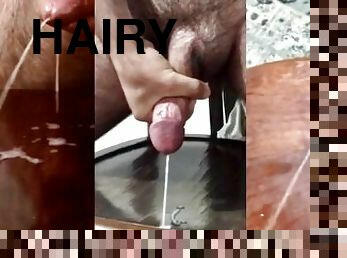 Hairy Solo Male Cumshot Compilation a Lot of Sperm and Orgasms