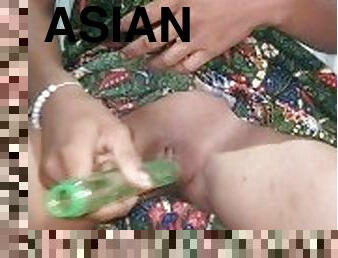 asiatique, vieux, amateur, ados, jouet, branlette, massage, plus-agée, petits-seins