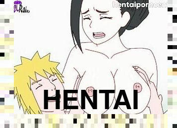 Minato x Momo Yaoyorozu - Naruto Hentai Boku no Hero Hentai