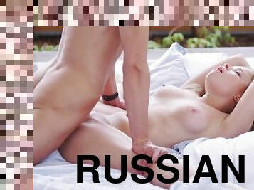 WOWGIRLS Russian girl Alexa Flexy spending her time fucking a dude with a huge cock