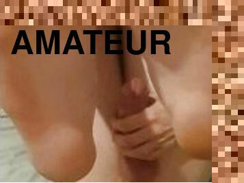 amateur, ejaculation-sur-le-corps, gay, pieds, point-de-vue, ejaculation, petit-ami, minet