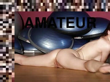 chatte-pussy, russe, amateur, babes, ados, fétiche, solo, brunette, clignotant, jambes