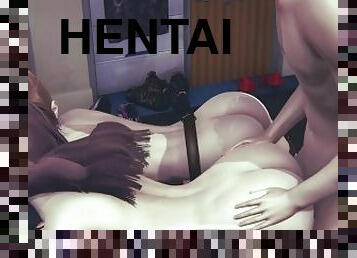 amatir, remaja, creampie-ejakulasi-di-dalam-vagina-atau-anus-dan-keluarnya-tetesan-sperma, permainan-jari, bertiga, animasi, jenis-pornografi-animasi