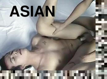 asien, fausten, haarig, anal-sex, blasen, beule-schuss, immens-glied, homosexuell, wichsen, beule