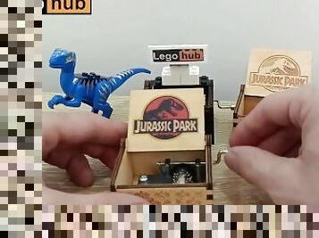 Vlog 37: Three Jurassic Park music boxes (romantic music)