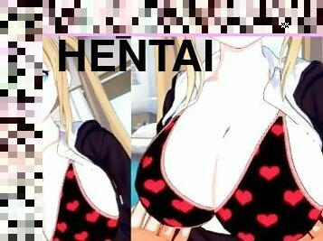 masaža, hentai, 3d