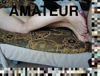 cul, russe, amateur, ados, compilation, pieds, ejaculation, bout-a-bout, fétiche, branlette-avec-les-pieds