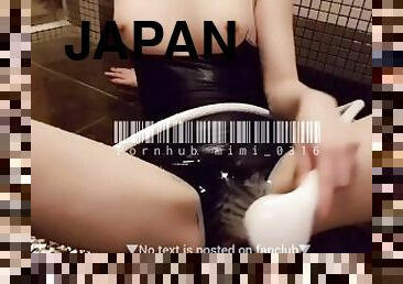 teta-grande, masturbação, japonesa, meias-calças, hentai, mamas, molhado