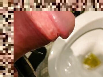 Close up Pee British Cock! Amazing view ????????????????????