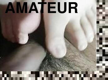 Sexy footjob