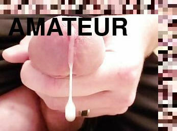 amateur, ejaculation-sur-le-corps, gay, solo