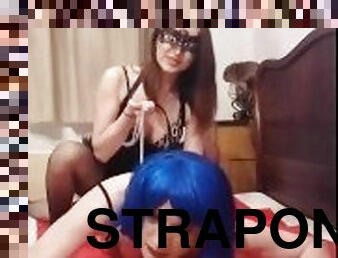 strapon, analano, bdsm, rob, kurva-slut, ponižavanje, dominacija, femdom