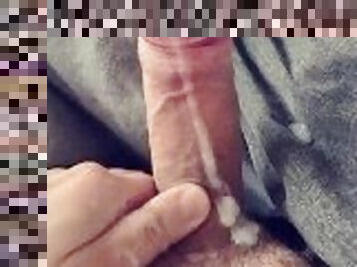 papa, masturbation, amateur, ejaculation-sur-le-corps, énorme-bite, point-de-vue, horny, britannique, solo, pappounet