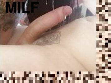 Deep suck off a tattoo milf