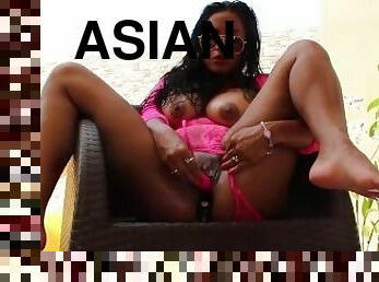 asiatique, cul, gros-nichons, masturbation, mamelons, orgasme, en-plein-air, fête, chatte-pussy, jouet