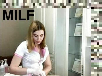 rusia, amatir, dokter, jenis-pornografi-milf, ibu, handjob-seks-dengan-tangan-wanita-pada-penis-laki-laki, kaki, sudut-pandang, berambut-pirang, cantik