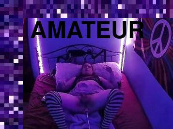 masturbation, amateur, anal, jouet, sale, machines, fétiche, solo