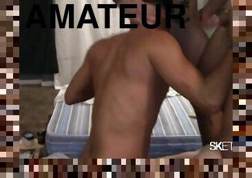 fête, amateur, énorme-bite, gay, sexe-de-groupe, réalité, tatouage, bite, sauvage