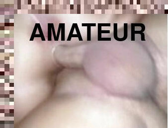 orgasm, fitta-pussy, fru, amatör, brudar, cumshot, tonåring, par, slyna, sprut