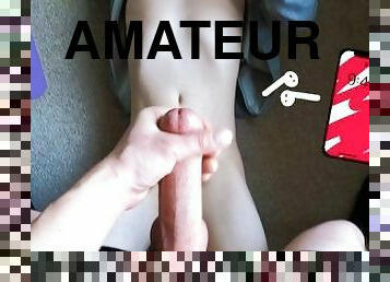 monstre, amateur, ejaculation-sur-le-corps, énorme-bite, gay, branlette, pieds, point-de-vue, minet, réalité