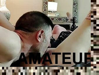 Making her CUM QUICK & HARD! AMATEUR MILF Passionate CLIT Pussy licking CUNNILINGUS CLOSE UP Pussy