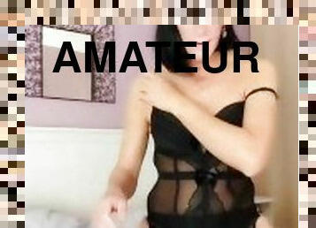 masturbation, transsexuelle, amateur, milf, hardcore, maman, branlette, française, point-de-vue, ejaculation