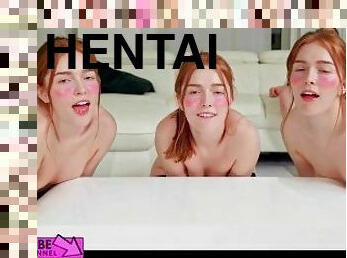 pembantu-rumah, orang-rusia, creampie, rambut-merah, merangkap, hubungan-sex, bukkake, hentai, menunggang, alat-mainan-untuk-kemaluan