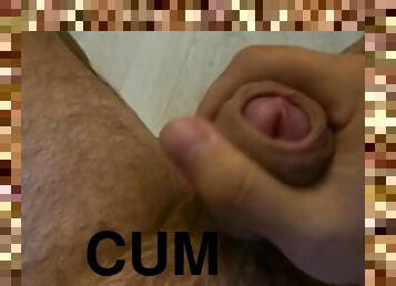 Morning jerking off my dick with cum in slow motion! - Alessandro McCarthy