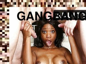 cul, gros-nichons, anal, fellation, ébène, interracial, hardcore, fellation-profonde, gangbang, double