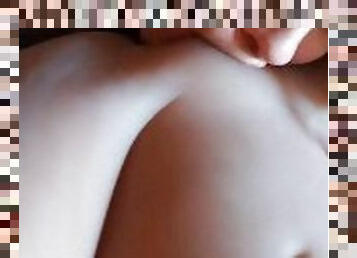 gros-nichons, masturbation, chatte-pussy, giclée, lesbienne, milf, maman, point-de-vue, belle, bisexuels