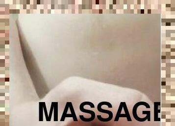 Solo Cock Massage Fun While Bathing