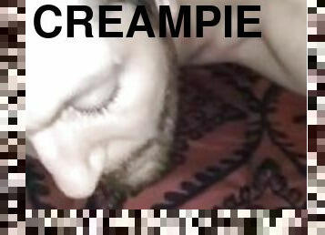 pussy, amatør, creampie, fetisj