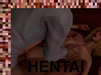 amateur, blonde, anime, hentai, 3d