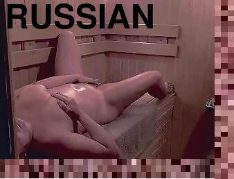 malaking-suso, dyakol-masturbation, sa-labas, publiko, pekpek-puke-pussy, taga-ruso, baguhan, matanda, milf, sauna