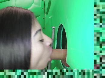 Glory Hole Blowjobs And Brunettes