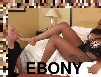 negra-ebony, esclava, pies, madre, fetichista, dominación-femenina
