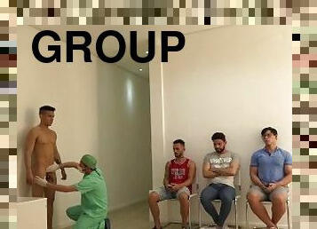 public, médecin, gay, sexe-de-groupe, collège, fétiche, musclé, minet