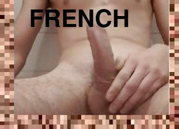 masturbation, amateur, française, sale, solo, bite