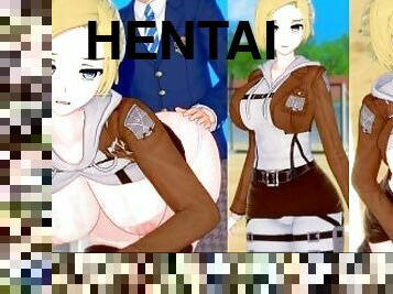 anime, hentai, 3d