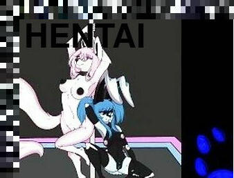 strip, hentai, ples