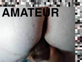 levrette, amateur, anal, ejaculation-sur-le-corps, interracial, belle-femme-ronde, double, point-de-vue, ejaculation, pénétrante