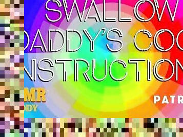 Swallow Daddy's Cock Like a Good Girl - Dom Audio Porn