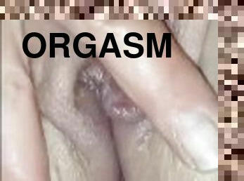 orgasm, kvinnligt-sprut, amatör, milf, mamma, fransk, blond, mor, hårt