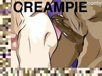 Gay interracial anal sex huge cock huge cum gay cartoon